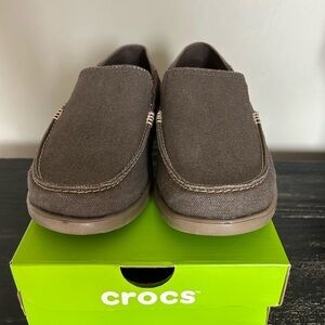 Men’s size 11 Crocs Santa Cruz slip-on loafers BNWT